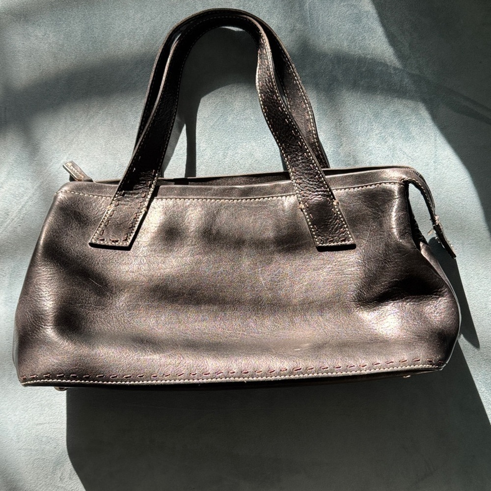 Fossil Leather Shoulder Bag